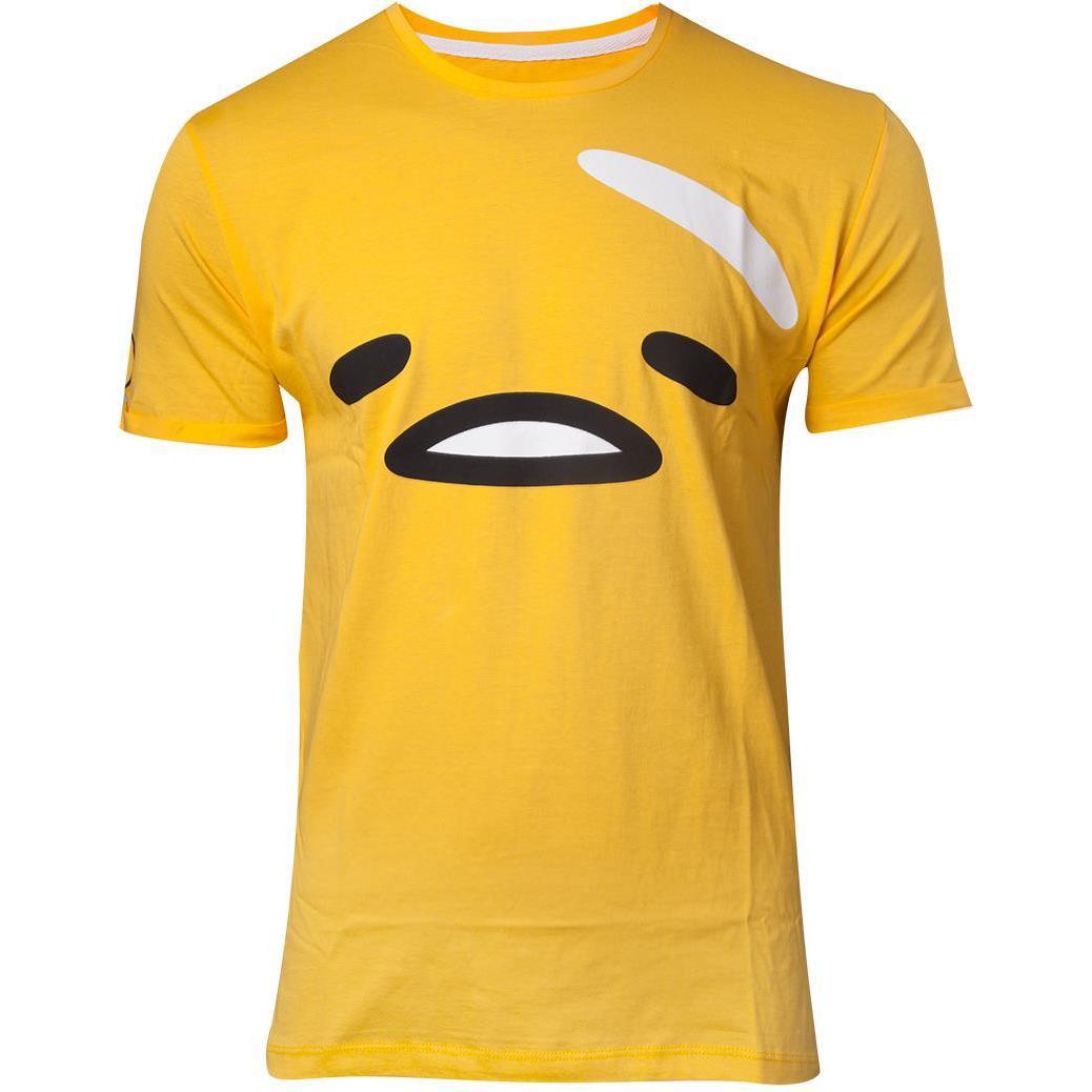 Bild von Gudetama, Herren, Shirt, The Face Men's Tshirt, Gelb, (M)