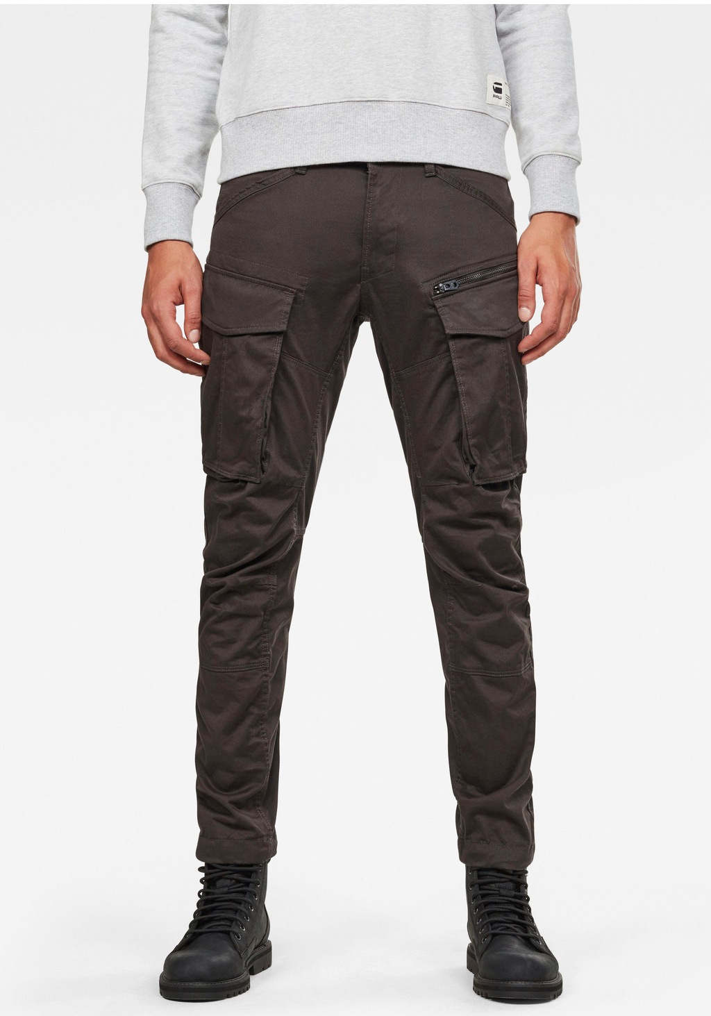 Bild von Regular Tapered Fit Cargohose mit Stretch-Anteil Modell 'Rovic'