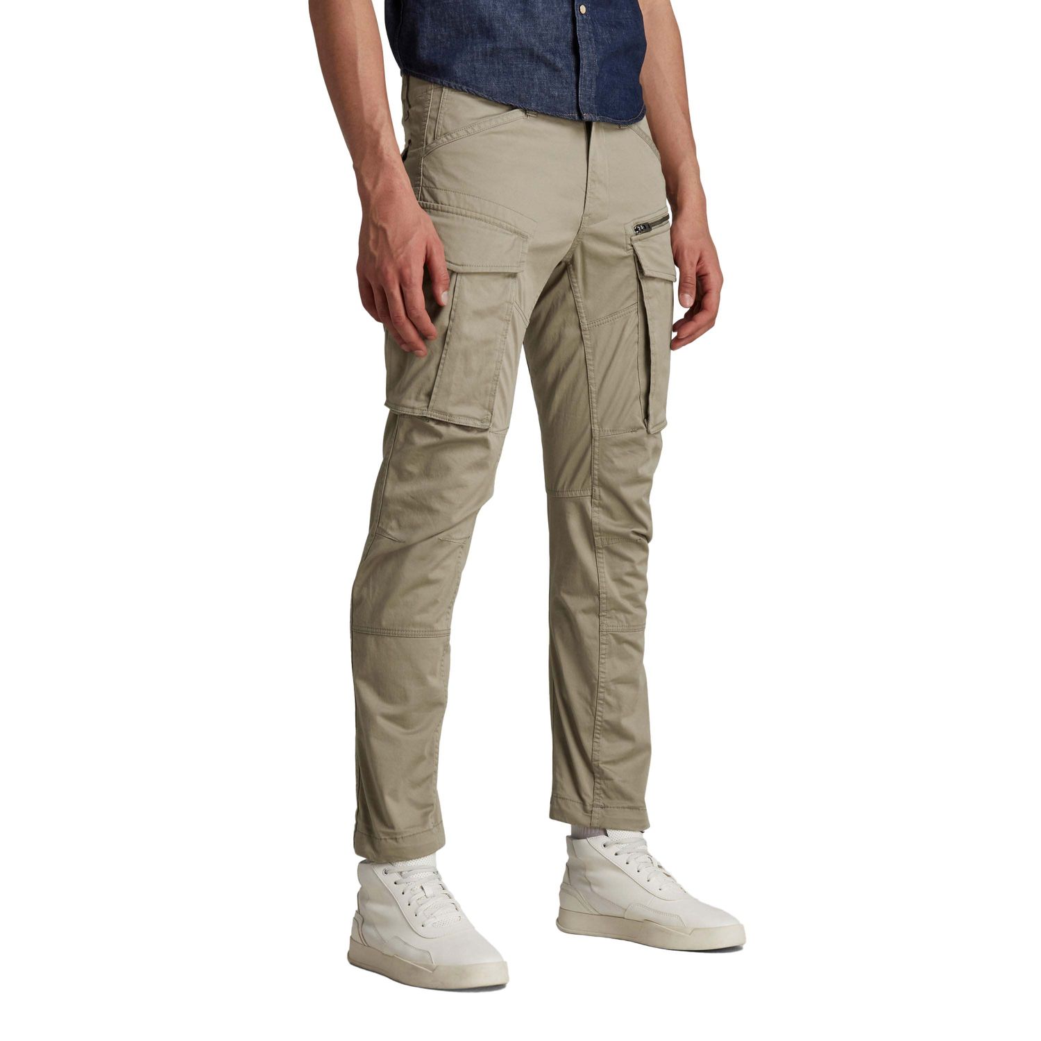 Bild von Regular Tapered Fit Cargohose mit Stretch-Anteil Modell 'Rovic'