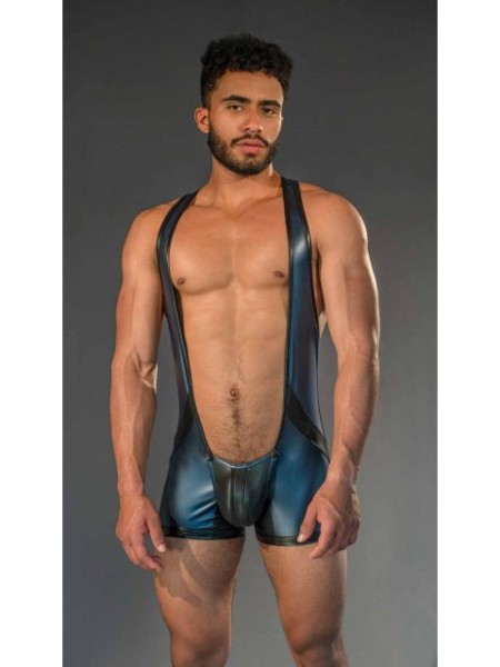 Bild von Blau-Schwarzer Wrestler