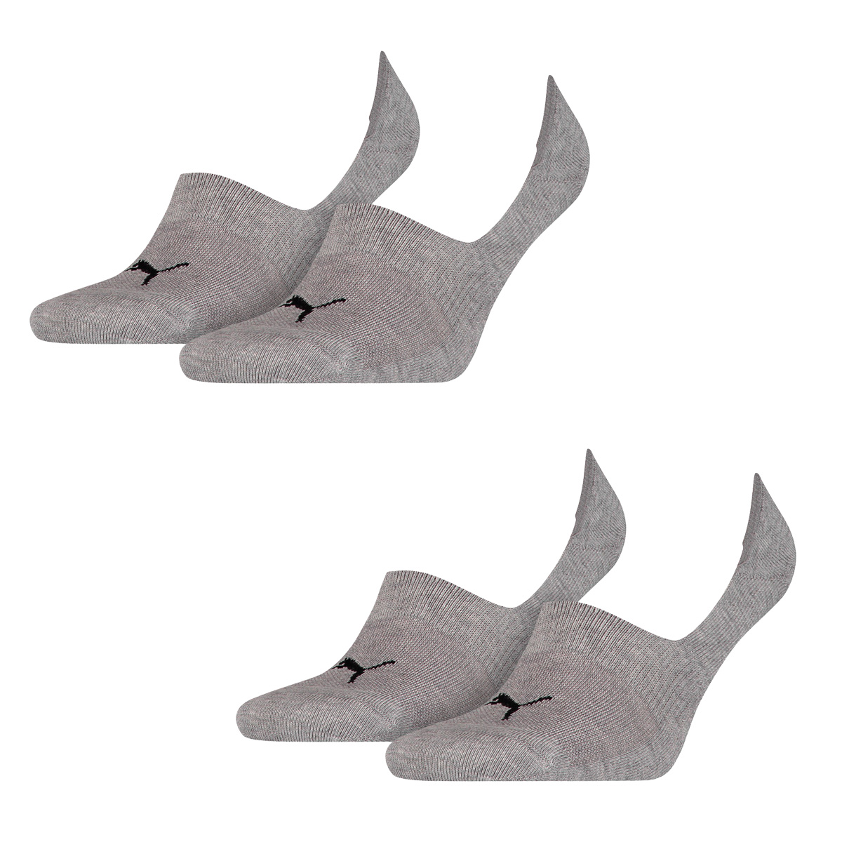 Bild von 4 Paar Puma Socken Footie Sportsocken Invisible Gr. 35 - 46 Unisex