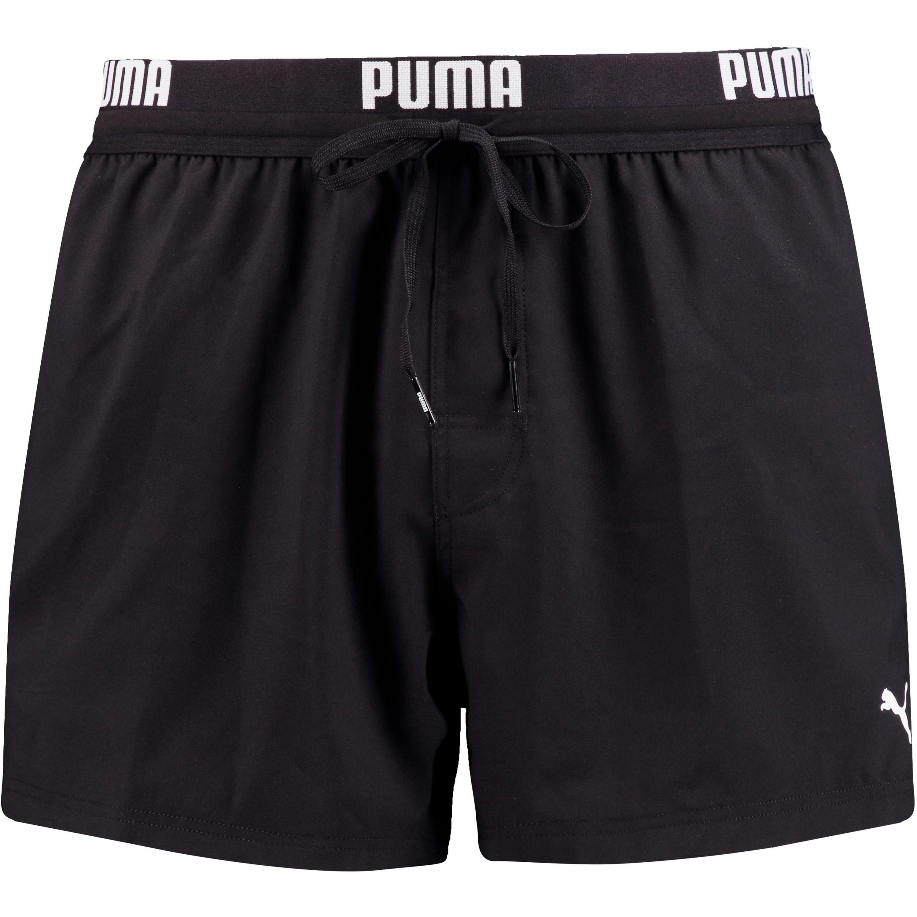 Bild von PUMA Herren Puma Korte zwemshorts met logo voor heren Badehose, Schwarz, L EU