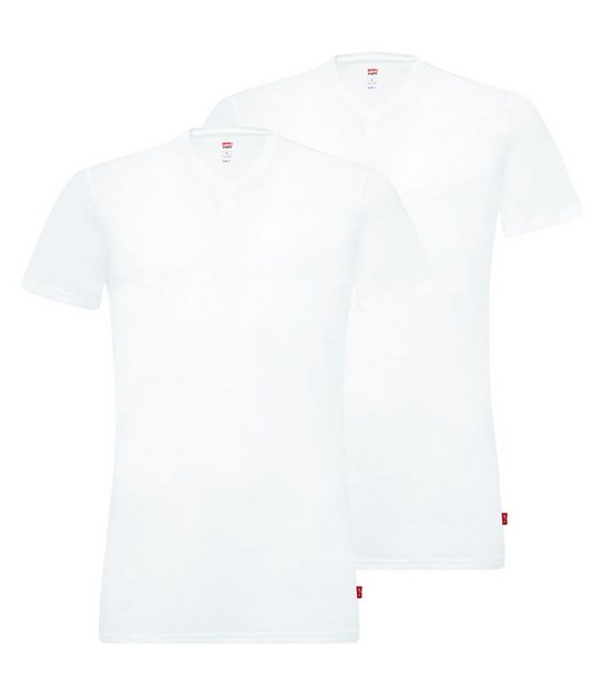 Bild von Levi's® Unterziehshirt V-Neck T-Shirt (2-St., 2er Set) aus weicher Stretch-Baumwolle