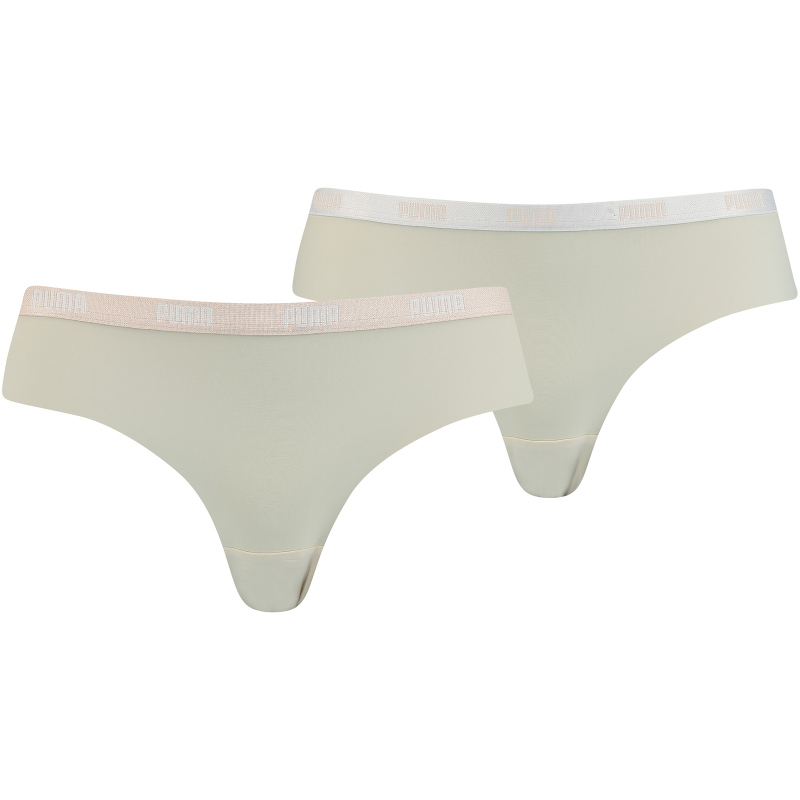Bild von 2er Pack PUMA Microfiber Brazilian Slip Damen rose dust XS