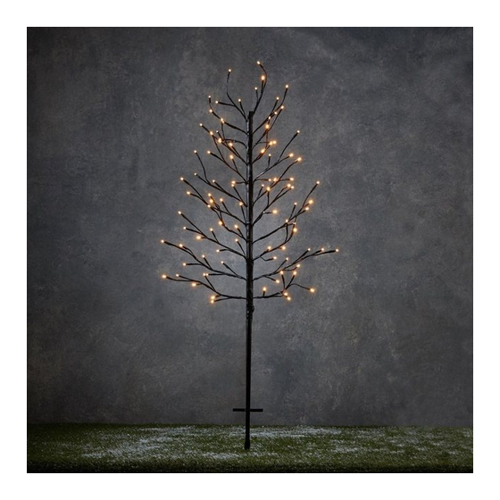Bild von Trend Line Dekofigur Garden d'light Zweigen Baum schwarz mit LED 80 x 120 cm