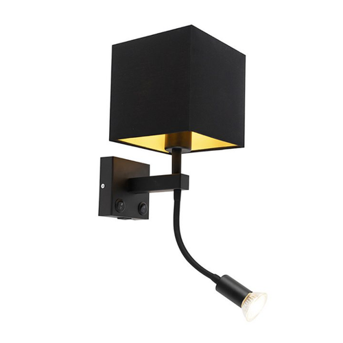Bild von Qazqa Wandleuchte Zeno – Moderne LED Wandleuchte für dein Zuhause