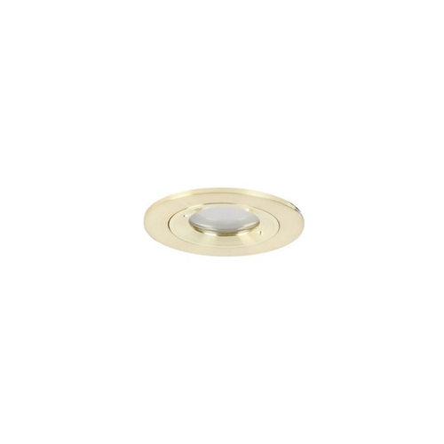 Bild von Smarter Einbaustrahler Gold rund IP44 inkl. WiFi GU10 - Xena