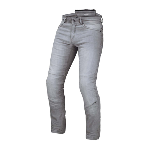 Bild von Macna Stone Motorrad Jeans für Männer in Grau, Größe 38