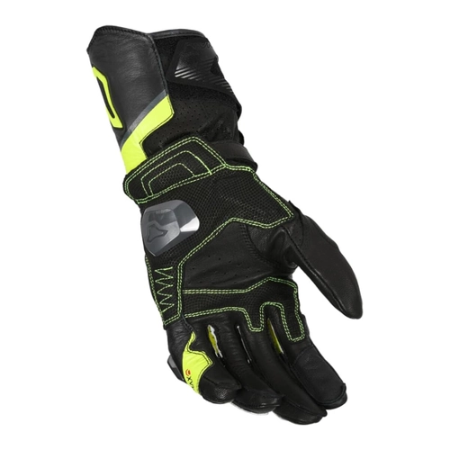Bild von Macna Protego M Motorradhandschuhe Schwarz/Gelb