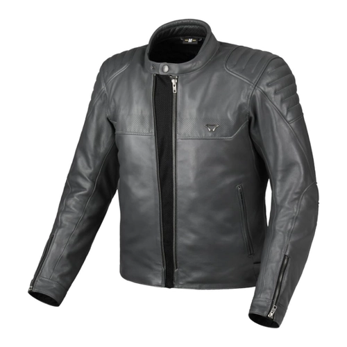 Bild von Macna Motorrad Lederjacke Lance 2.0 Dunkelgrau 54