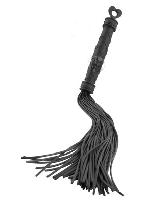 Bild von Silikon-Peitsche (46cm), schwarz