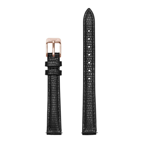 Bild von La Vedette Strap Black, 12 mm - Elegantes Armband für Ihre Cluse Uhr