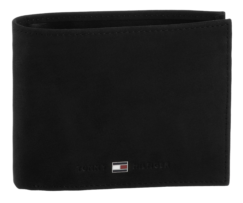 Bild von Tommy Hilfiger Geldbörse JOHNSON CC FLAP AND COIN POCKET, in schlichter Optik