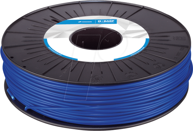Bild von BASF Ultrafuse ABS-0105A075 ABS BLUE Filament ABS 1.75mm 750g Blau 1St.