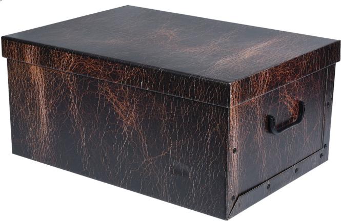 Bild von Aufbewahrungsbox 51x37x24 cm VINTAGE DESIGN
