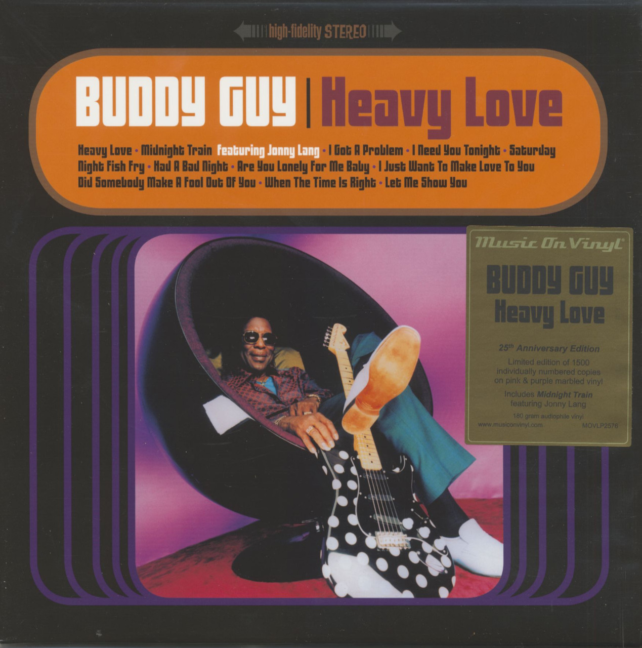 Bild von Buddy Guy - Heavy Love (2-LP, 180g colored Vinyl, Ltd.)