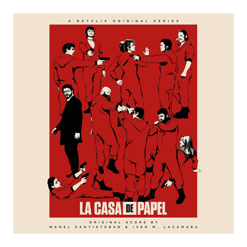 Bild von La Casa de Papel - La Casa De Papel OST (Manel Santisteban/Iván M. Lacámara) Ltd. Red - Colored 2 Vinyl