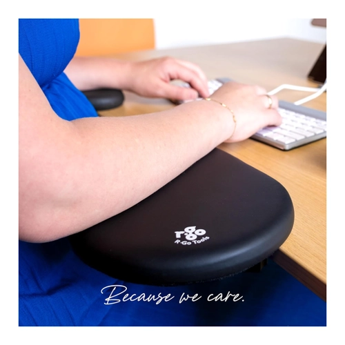 Bild von R-Go Split Armlehne für Schreibtisch – Ergonomische Armstütze für Komfort und Gesundheit