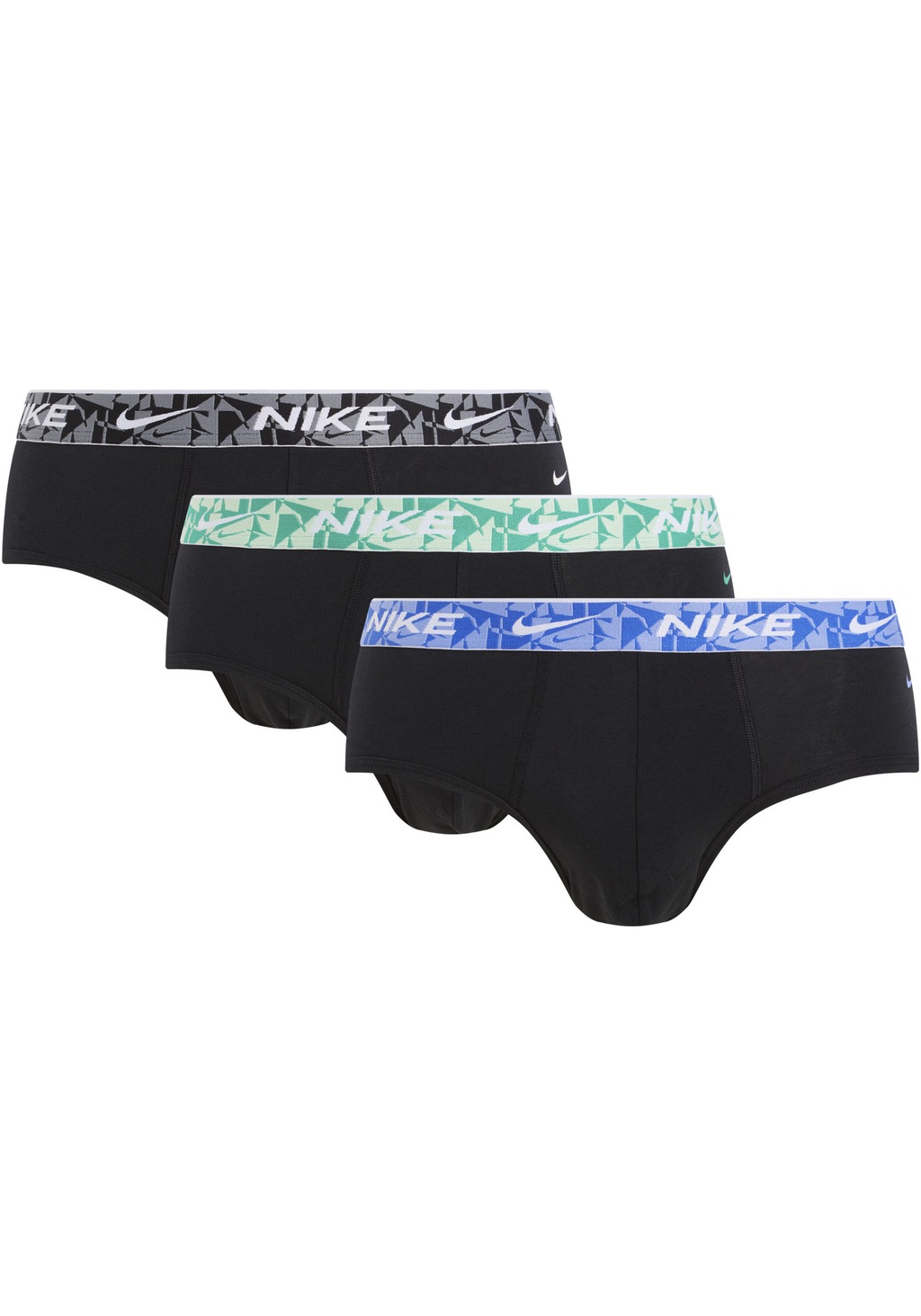 Bild von NIKE Underwear Slip "BRIEF 3PK", (Packung, 3 St., 3er), mit Logo-Elastikbund