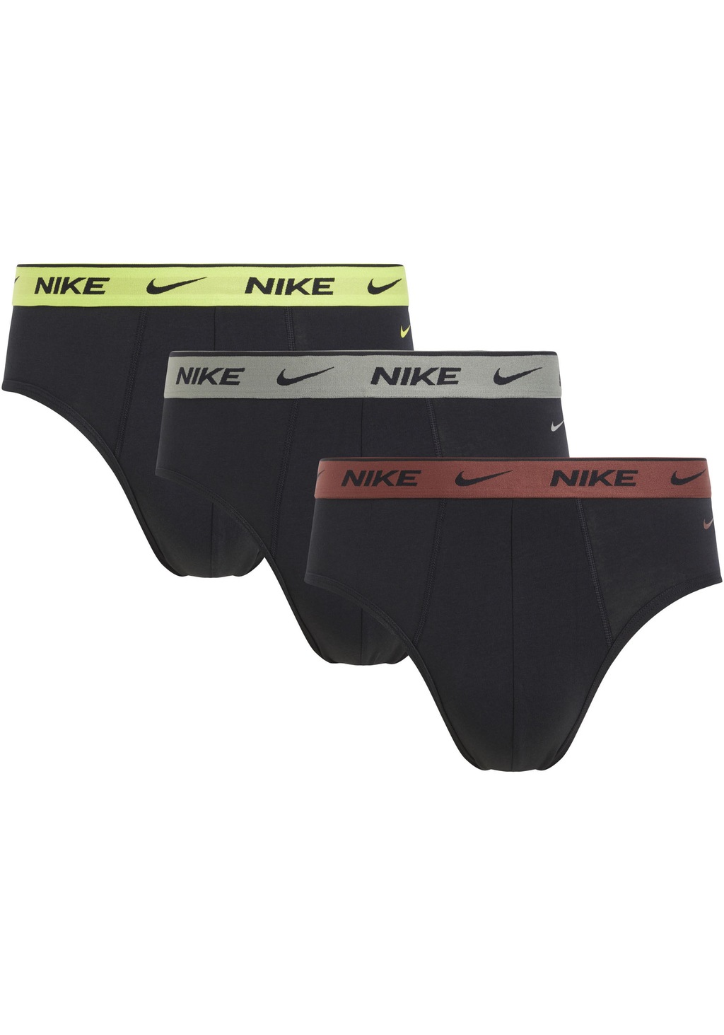 Bild von NIKE Underwear Slip "BRIEF 3PK", (Packung, 3 St., 3er), mit Logo-Elastikbund