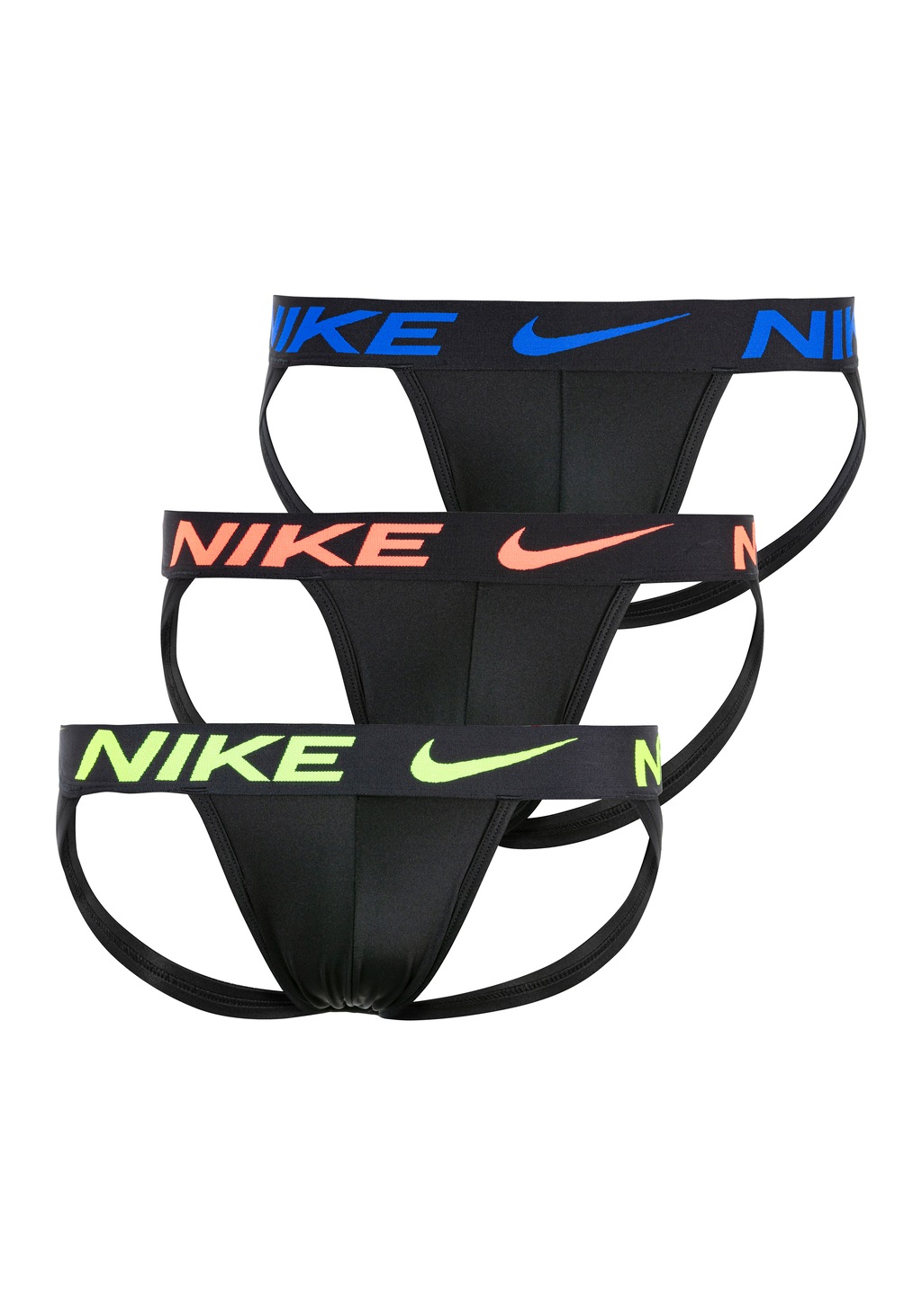Bild von NIKE Underwear String "JOCK STRAP 3PK", (Packung, 3 St., 3er), mit NIKE Logo-Elastikbund