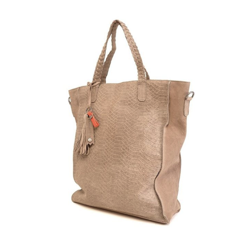 Bild von Berba Shopper BARBAROSSA Serpente – Kleine Shopper in Taupe