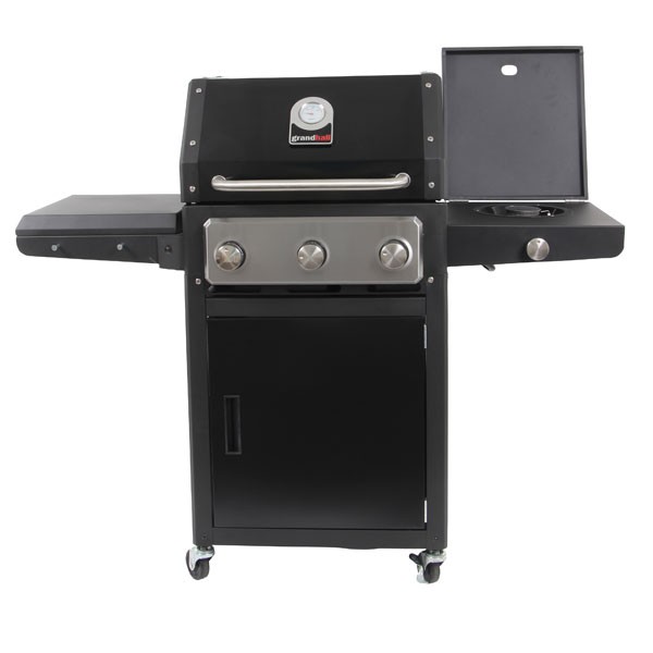 Bild von Grandhall Gasgrill Xenon 3 Black