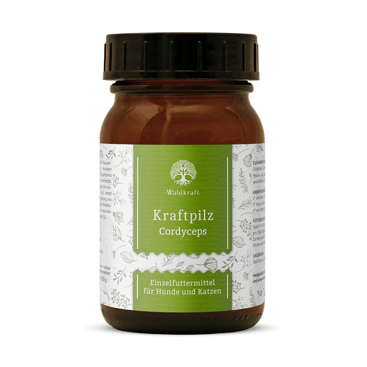 Bild von Waldkraft BIO Kraftpilz Cordyceps – Vitalpilzpulver