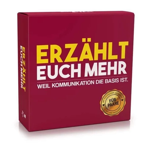 Bild von Carletto 2036327 - Erzählt euch mehr, für Paare, Frage- und Antwortspiel, Kartenspiel