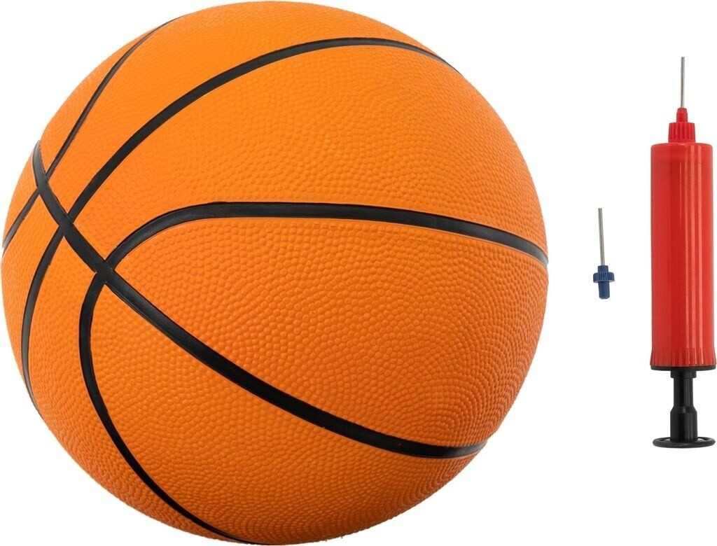 Bild von XQ Max Basketball Set - Basketballständer - Verstellbar von 1,38 m bis 2,5 m - Schwarz/Orange