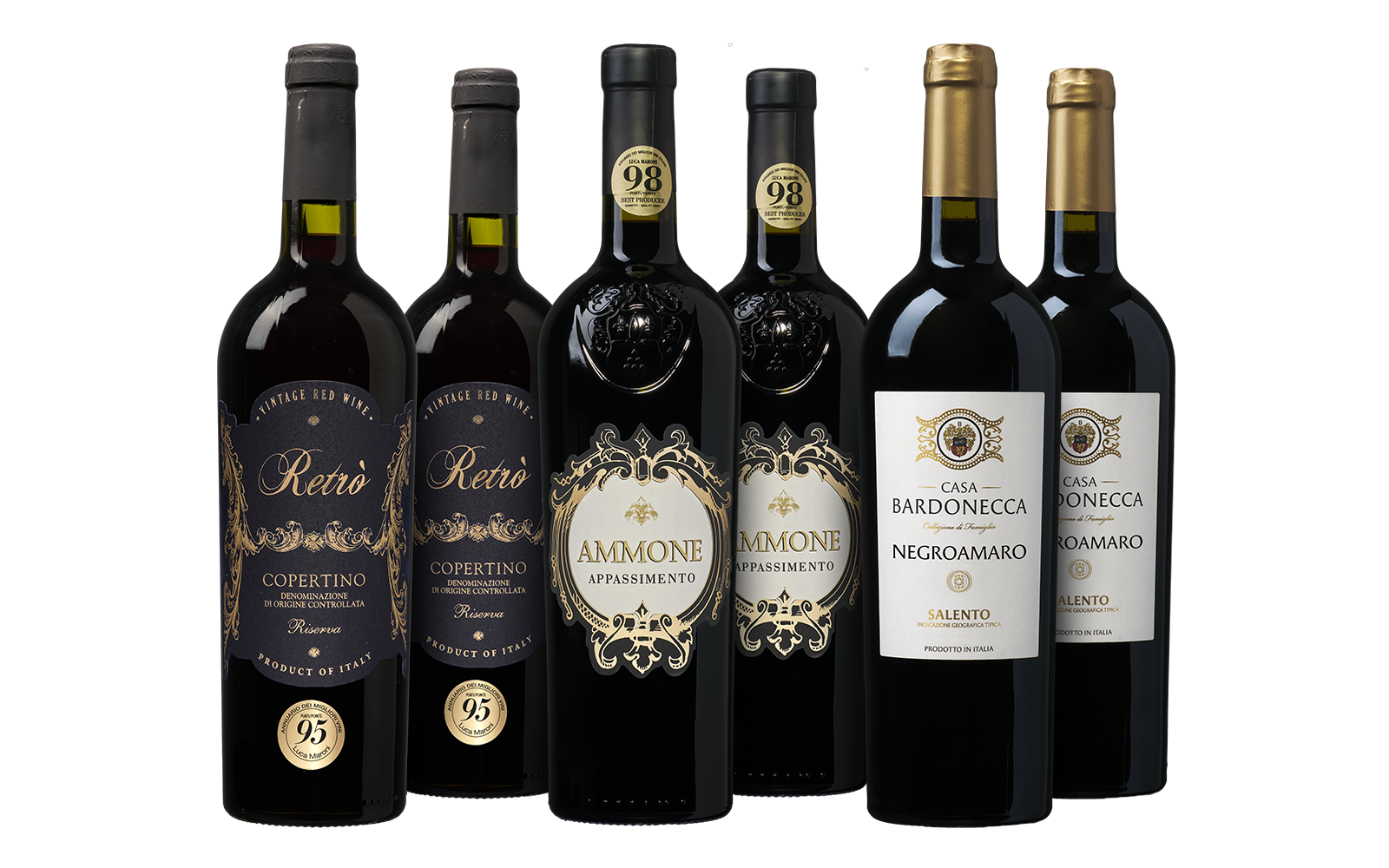 Bild von Weinpaket Primitivo & Negroamaro - die Weinbörse