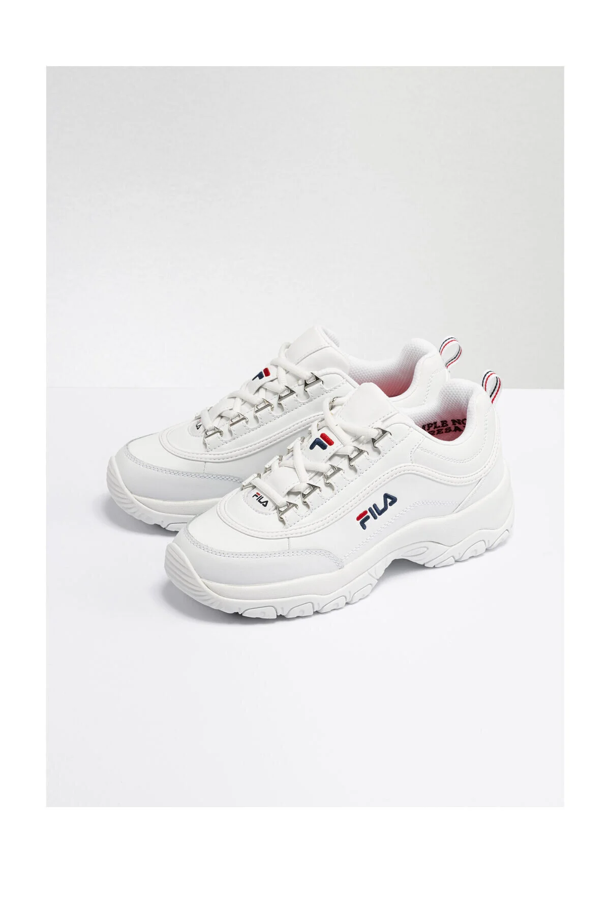 Bild von Fila Sneaker Weiß Flacher Absatz für Damen - 36