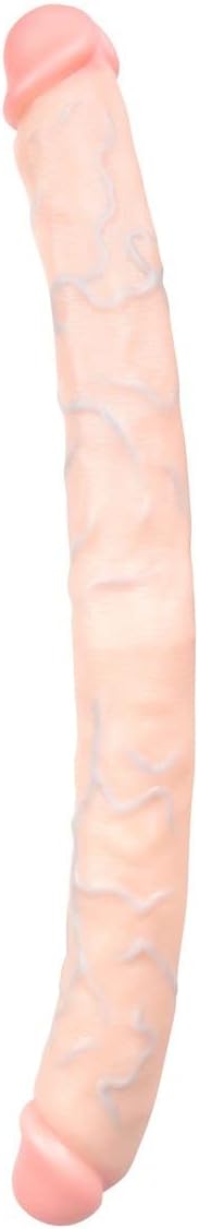 Bild von Teazers Doppeldildo XXL mit realistische Design für lebensechte Gefühle , Real Dong Dildo mit Eichel & Venen für ultimatives Vergnügen , 50 CM