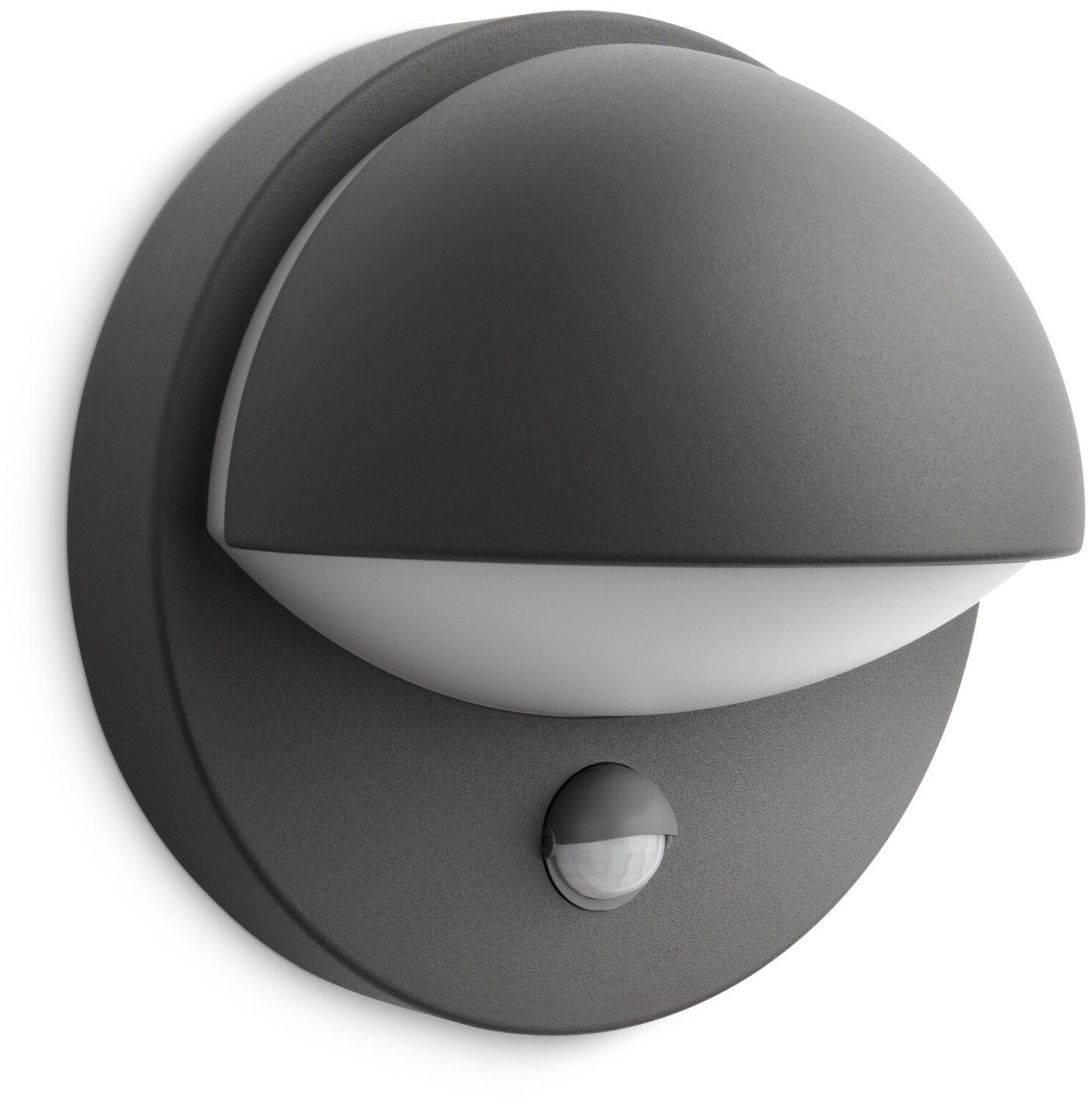 Bild von Philips IR Wandaußenlampe anthrazit June 1-flg. E27 mit Bewegungsmelder