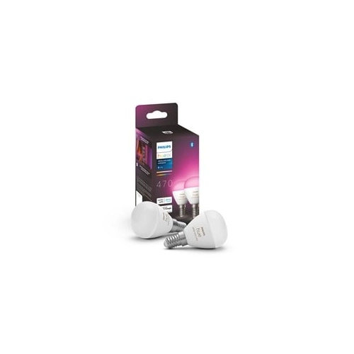 Bild von Philips Hue White & Color Ambiance Luster LED Lampe E14 2er-Set - Weiß
