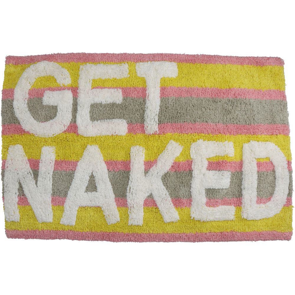 Bild von Badematte "Get Naked" 50x80cm