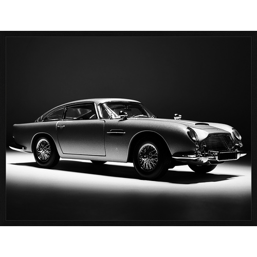 Bild von ANY IMAGE Digitaldruck »Aston Martin«, Rahmen: Buchenholz, Schwarz