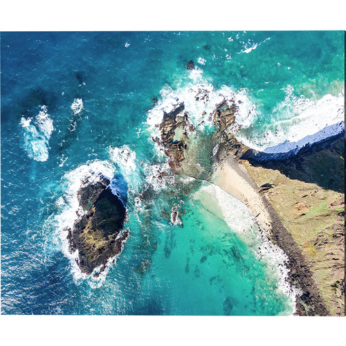 Bild von ANY IMAGE Kunstdruck »Malabar Hill«, mehrfarbig, Alu-Dibond - bunt