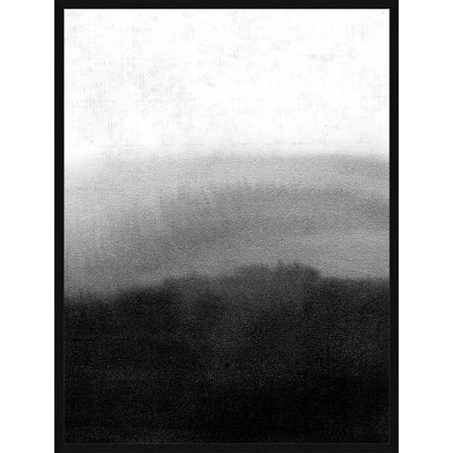 Bild von ANY IMAGE Digitaldruck »Schwarz Grau Abstrakt«, Rahmen: Buchenholz, Schwarz