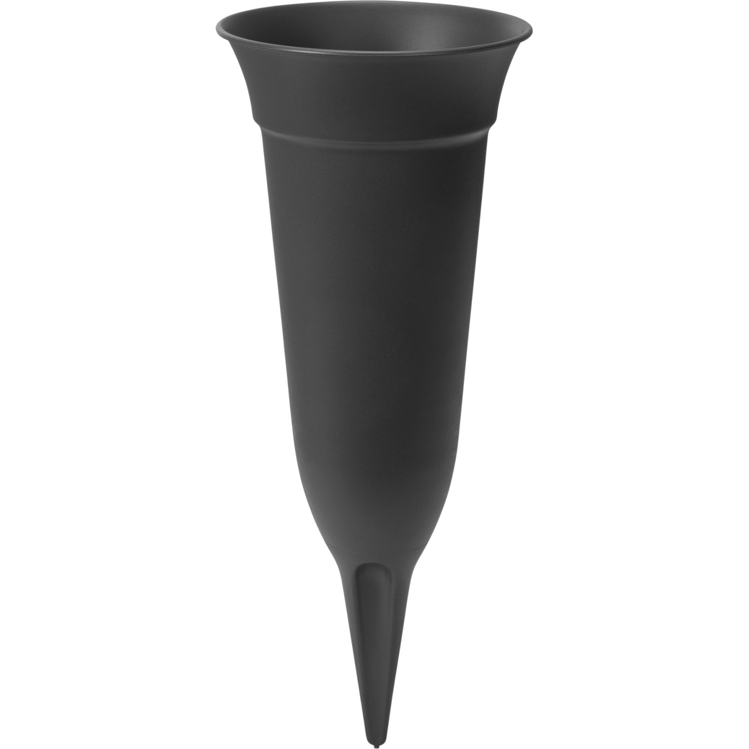 Bild von Florus Grabvase 32 cm anthrazit