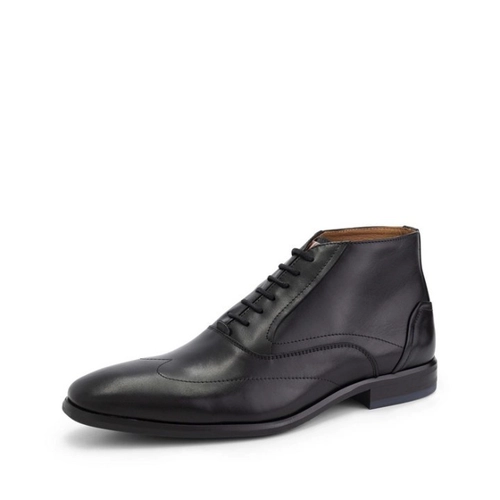 Bild von DenBroeck Gold St. Leather Black 45 Schnürboots – Elegante Anzugschuhe für Herren