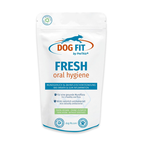 Bild von DOG FIT by PreThis® FRESH gegen Maulgeruch und Zahnfleischentzündung bei Hunden