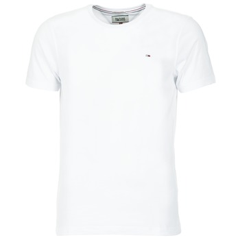 Bild von Tommy Jeans T-Shirt »TJM ESSENTIAL SOLID TEE«, Regular Fit mit Rundhalsausschnitt und dezenter Logo-Flag