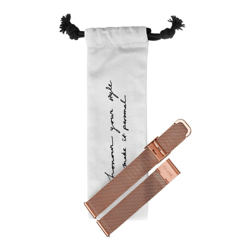 Bild von Minuit Strap Mesh Rose, 16 mm - Der perfekte stilvolle Begleiter
