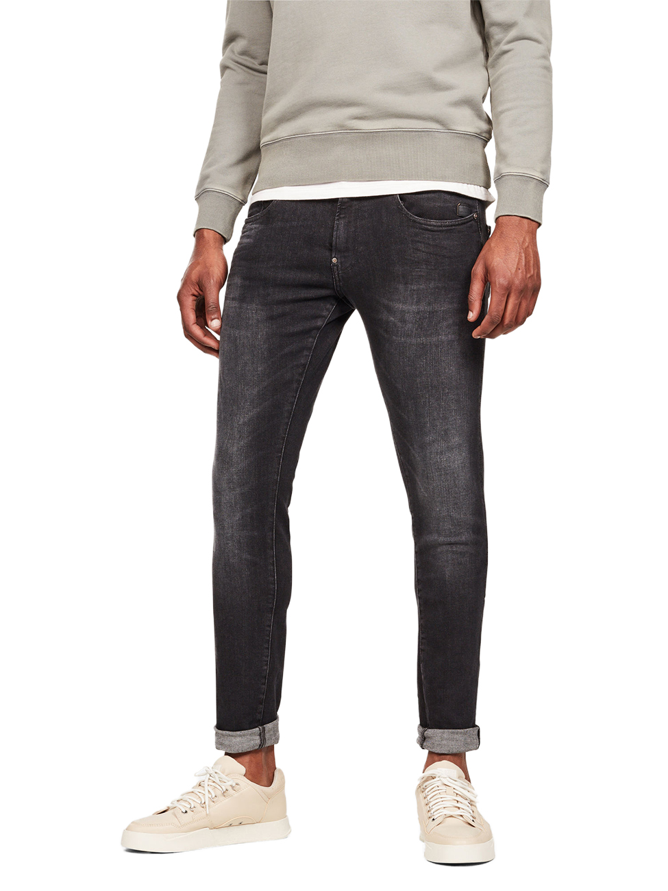 Bild von G-STAR RAW Jeanshose, Skinny Fit, Waschung, für Herren, grau, W36/L32