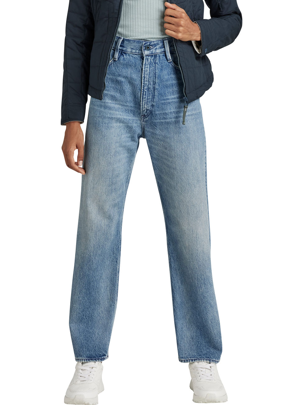 Bild von G-Star Damen Jeans TYPE 89 LOOSE - Boyfriend - Blau - Sun Faded Air Force Blue