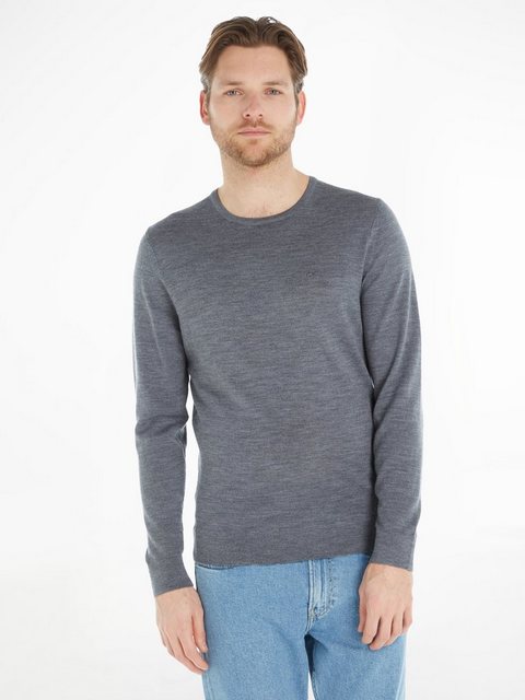 Bild von Calvin Klein Rundhalspullover »SUPERIOR WOOL CREW NECK SWEATER«, aus Feinstrick
