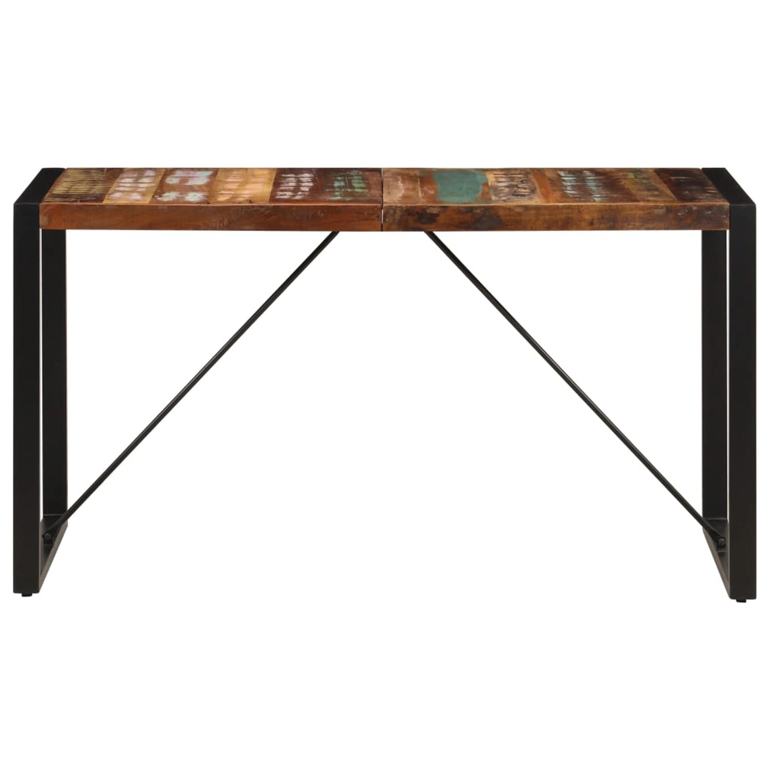 Bild von vidaXL Esstisch, Esszimmertisch 140x70x75 cm Altholz Massiv