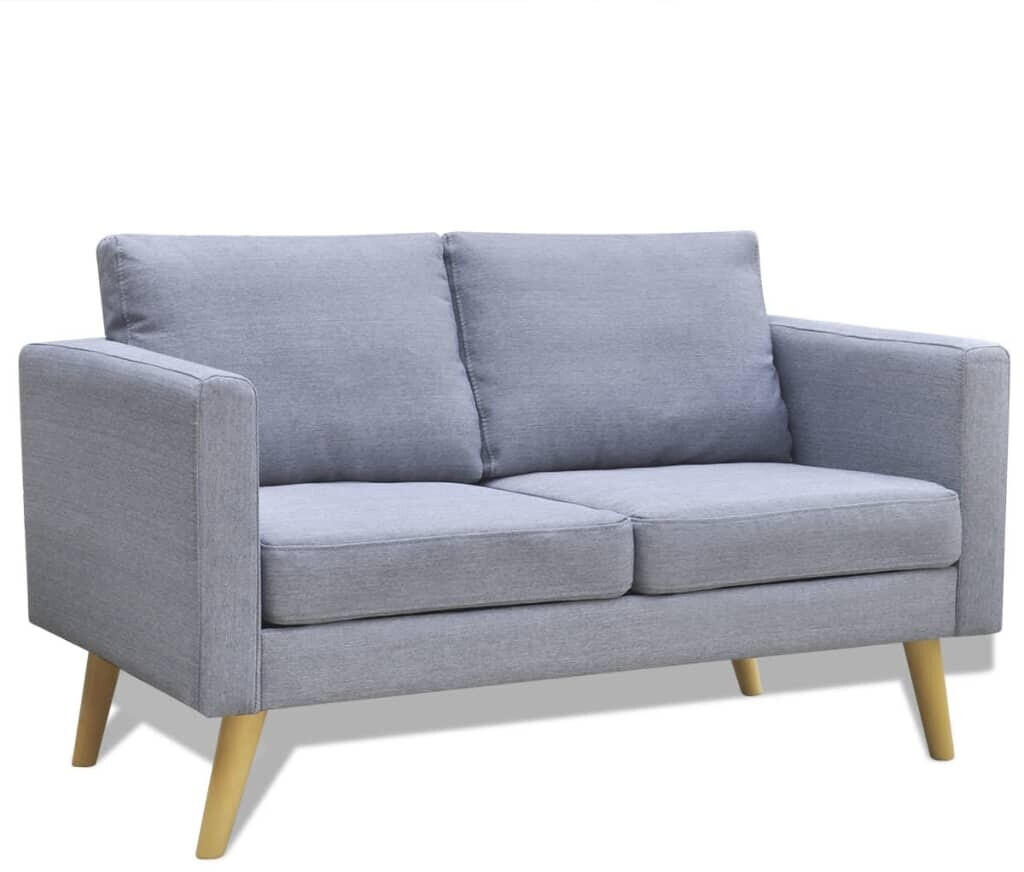 Bild von vidaXL Sofa 3-Sitzer-Sofa Stoff Weinrot Couch