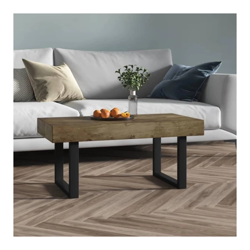 Bild von vidaXL Couchtisch Dunkelbraun und Schwarz – Eleganz für Ihr Wohnzimmer